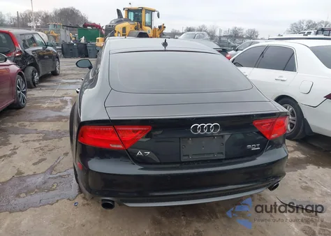 2013 Audi A7 3.0T Premium from USA, damaged, VIN WAU2GAFC1DN012613
